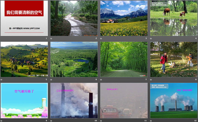 《我们需要清新的空气》PPT课件2