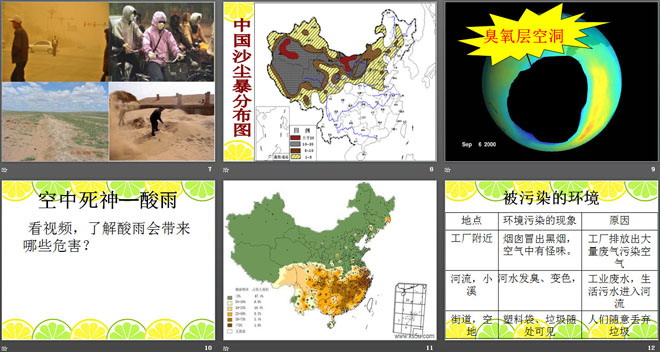 《保护我们周围的环境》PPT课件