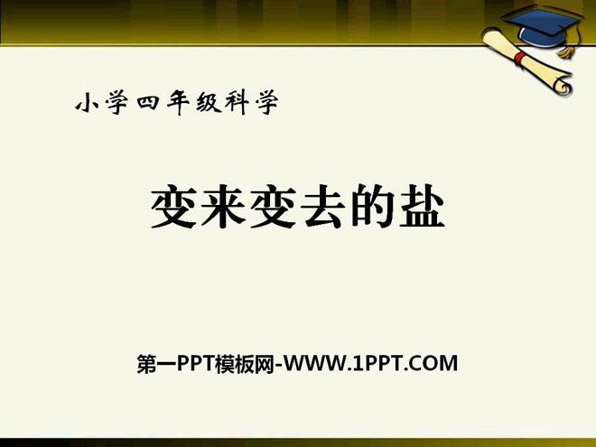 变来变去的盐PPT课件