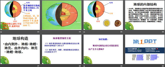 《地球内部有什么》PPT课件下载