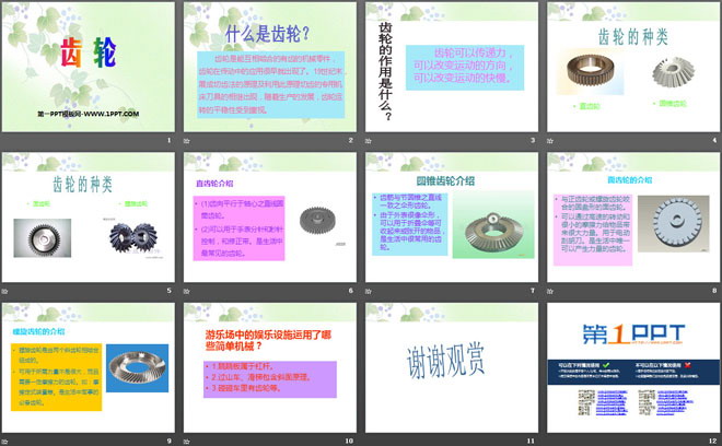 《齿轮》PPT