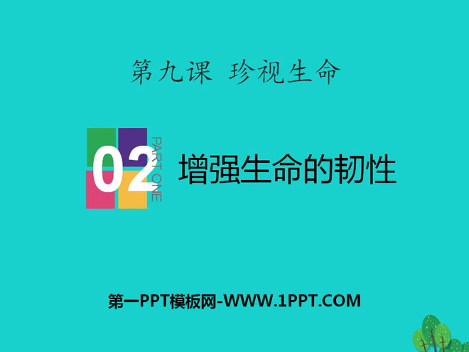 《增强生命的韧性》PPT