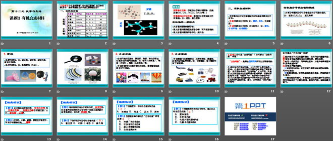 《有机合成材料》化学与生活PPT课件3