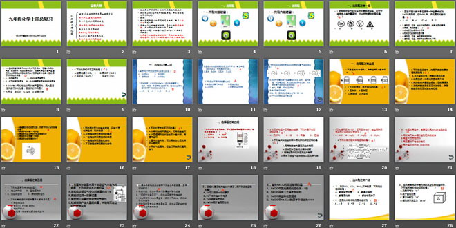 《九年级化学上册总复习》PPT课件2