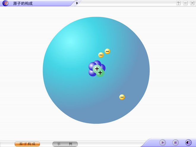 《原子的构成》小粒子与大宇宙Flash动画课件
