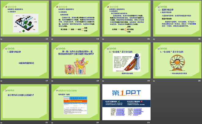 《能量的转化与守恒》能源、材料与社会PPT课件2