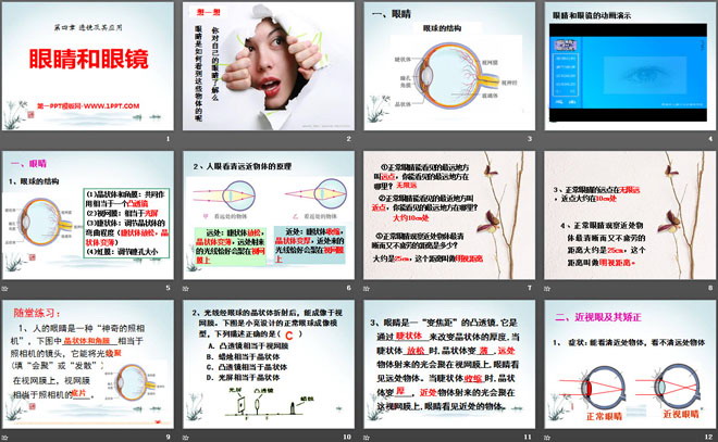 《眼睛和眼镜》透镜及其应用PPT课件7