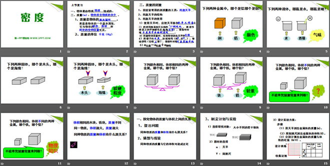 《密度》质量和密度PPT课件