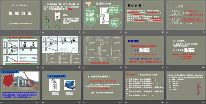 《机械效率》简单机械 功PPT课件2