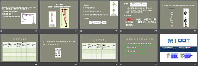 《机械效率》简单机械 功PPT课件2