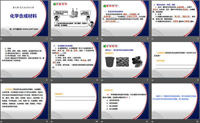 《化学合成材料》现代生活与化学PPT课件