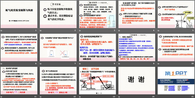 《氧气的实验室制取与性质》PPT课件2