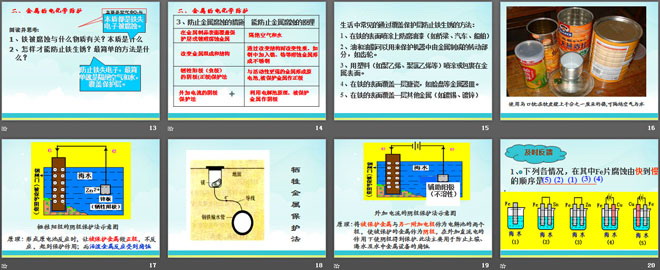 《金属的锈蚀和防护》金属和金属材料PPT课件