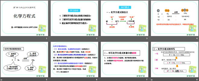 《化学方程式》化学反应的定量研究PPT课件