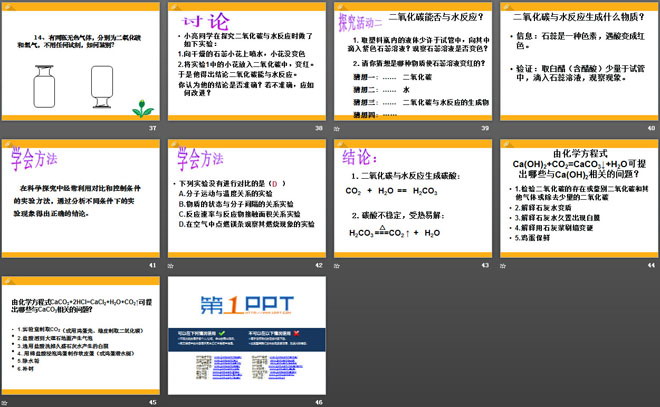 《二氧化碳的性质和用途》碳的世界PPT课件2