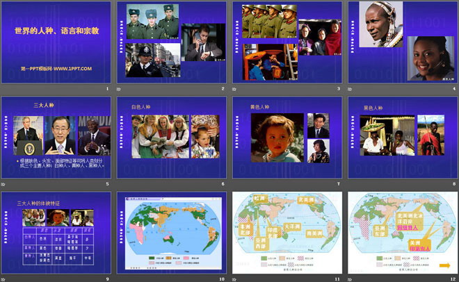 《世界的人种、语言与宗教》PPT课件