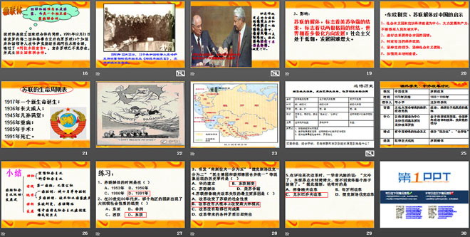 《东欧剧变和苏联解体》冷战后世界格局的变化PPT课件