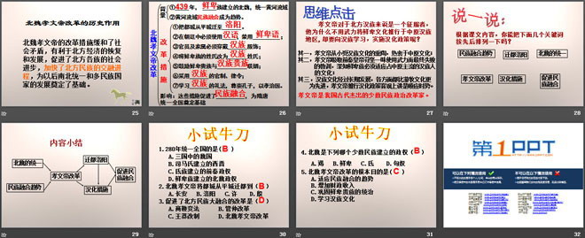 《北方的政权分立与民族交融》魏晋南北朝的政权分立与区域开发PPT课件