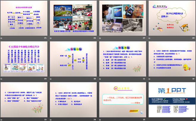 《现代科学技术之花》现代文化与社会生活PPT课件