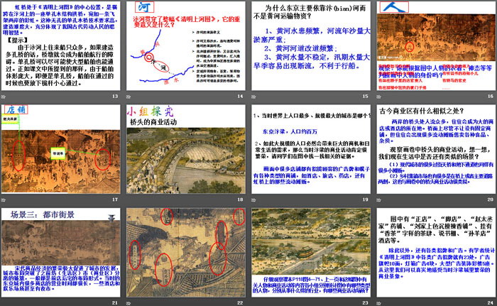 《从清明上河图看北宋都市生活》“多元一体”格局与文明高度发展PPT