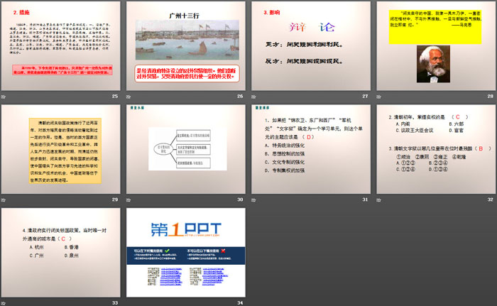 《清朝君主专制的强化》PPT课件