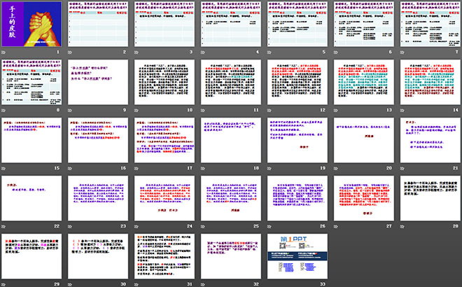 《手上的皮肤》PPT课件3