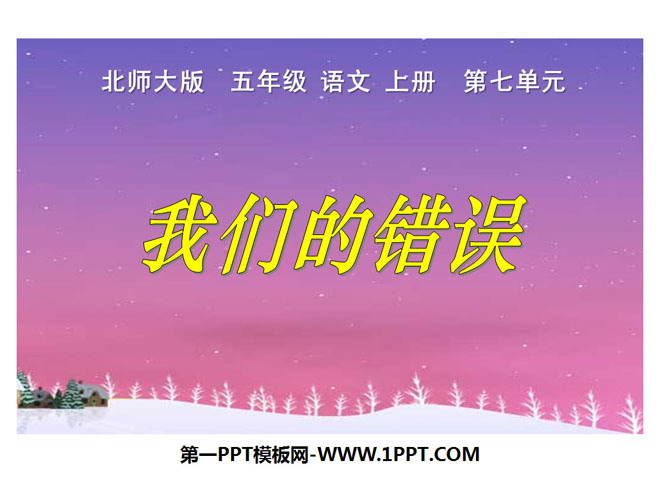 《我们的错误》PPT课件4