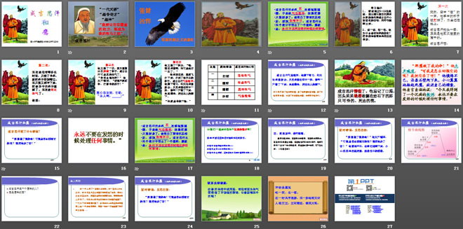 《成吉思汗和鹰》PPT课件2