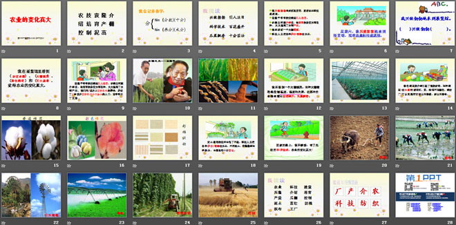 《农业的变化真大》PPT课件3