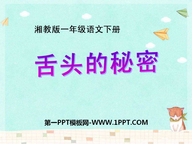 《舌头的秘密》PPT课件2