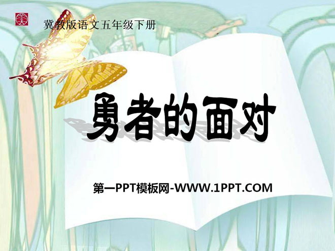 《勇者的面对》PPT课件4