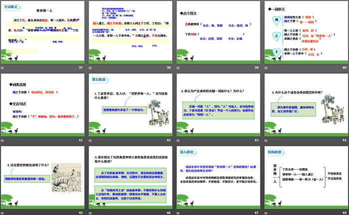 《寓言四则》PPT