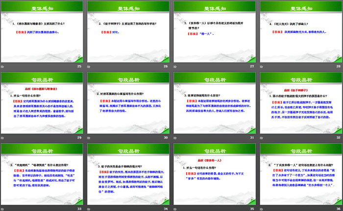 《寓言四则》PPT下载