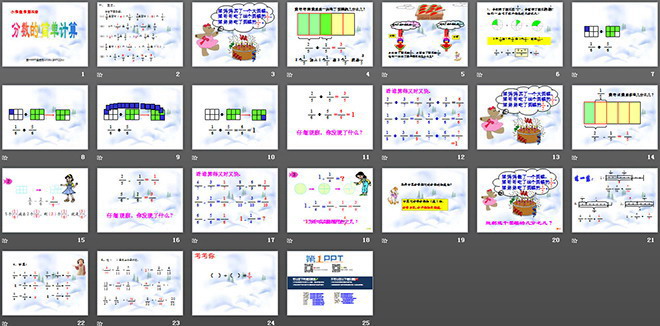 《分数的简单计算》PPT课件2