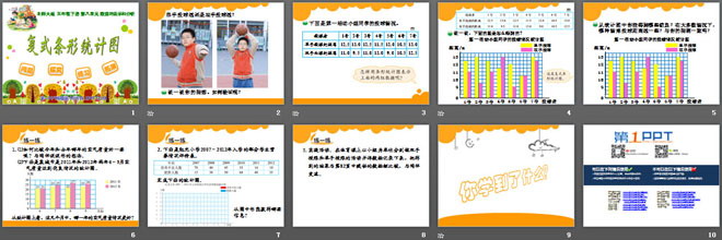 《复式条形统计图》数据的表示和分析PPT课件