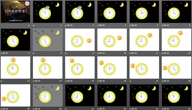 《24时计时法》年月日PPT课件
