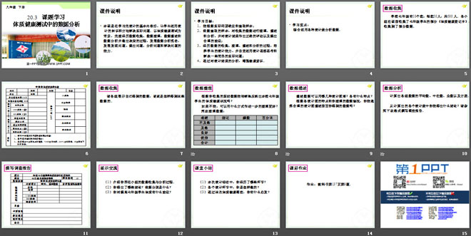 《体质健康测试中的数据分析》数据的分析PPT课件2