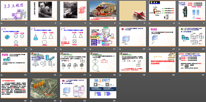 《三视图》投影与视图PPT课件