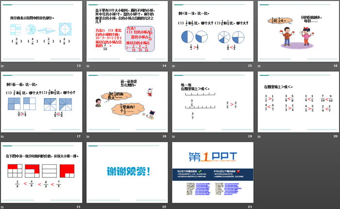 《认识分数》PPT