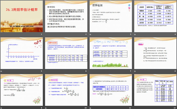 《用频率估计概率》PPT下载