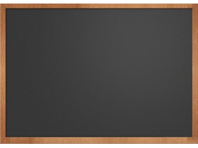 木质边框的黑板PPT背景图片