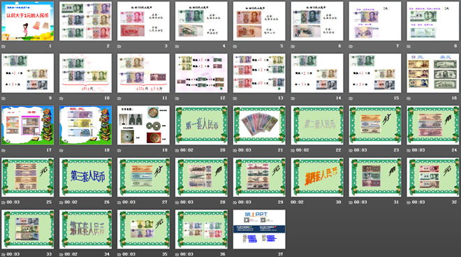 《认识1元以上人民币》元角分PPT课件