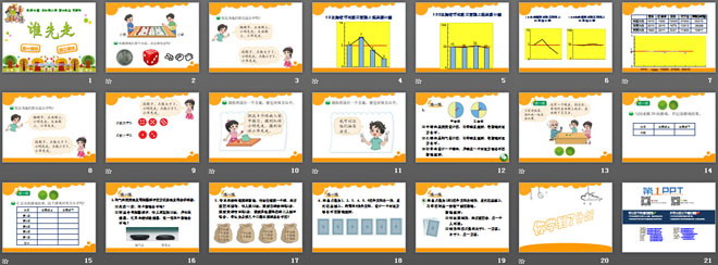 《谁先走》可能性PPT课件