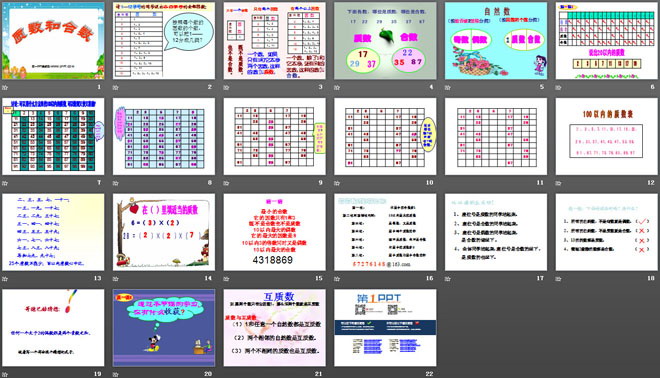 《质数和合数》因数和倍数PPT课件3