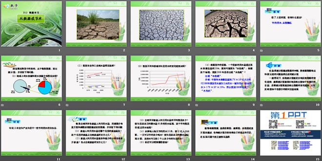 《从数据谈节水》数据的收集、整理与描述PPT课件2