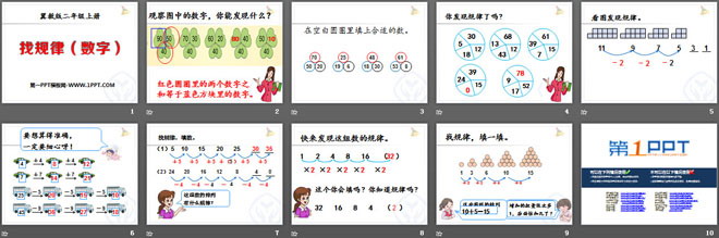 《找规律（数字）》探索乐园PPT课件