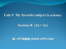 《My favorite subject is science》PPT课件16