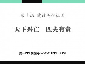 《天下兴亡 匹夫有责》PPT课件