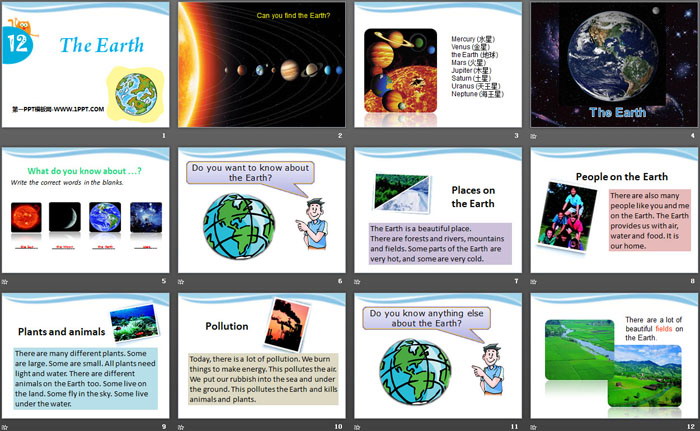 《The Earth》PPT