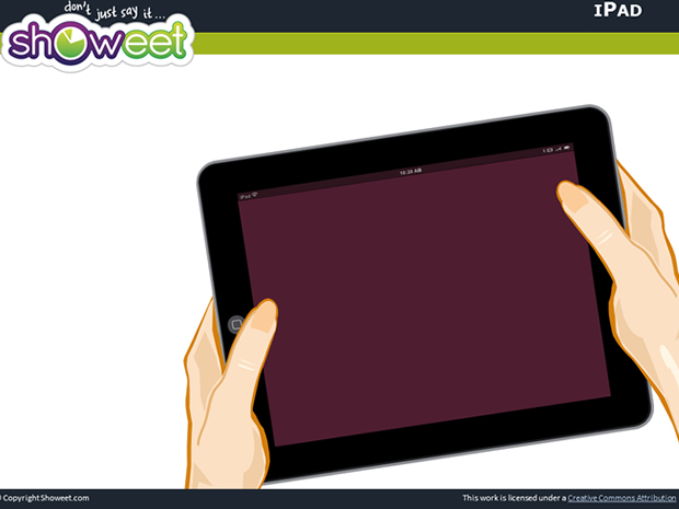 iPhone iPadPPT模板设计素材2
